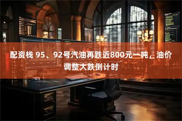 配资栈 95、92号汽油再跌近800元一吨，油价调整大跌倒计时